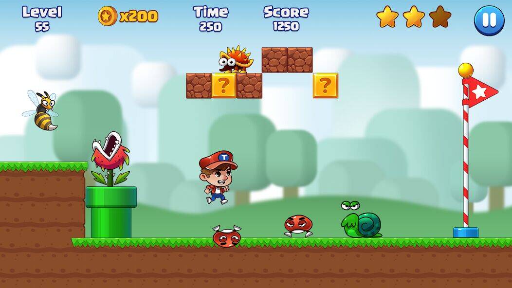 Скачать взломанную Super Bill World-Fun Adventure [Мод меню] MOD apk на Андроид