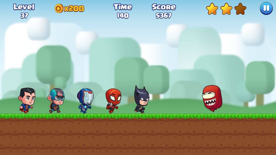 Скачать взломанную Super Bill World-Fun Adventure [Мод меню] MOD apk на Андроид