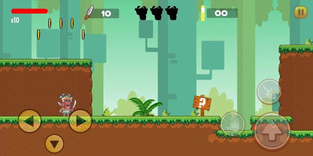 Скачать взломанную Primitive Man Adventure [Много денег] MOD apk на Андроид