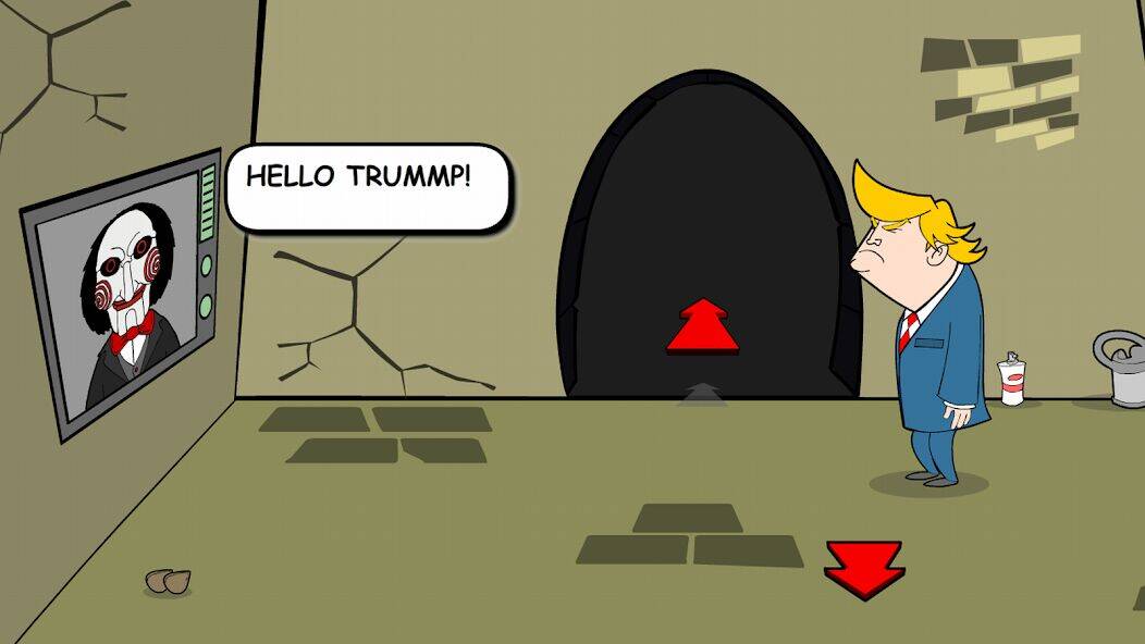Скачать взломанную Trummp Saw Trap [Мод меню] MOD apk на Андроид