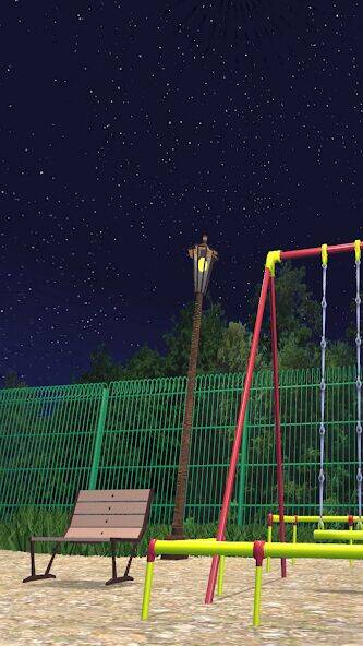Скачать взломанную 脱出ゲーム 深夜の公園で、もう一度。 [Много монет] MOD apk на Андроид