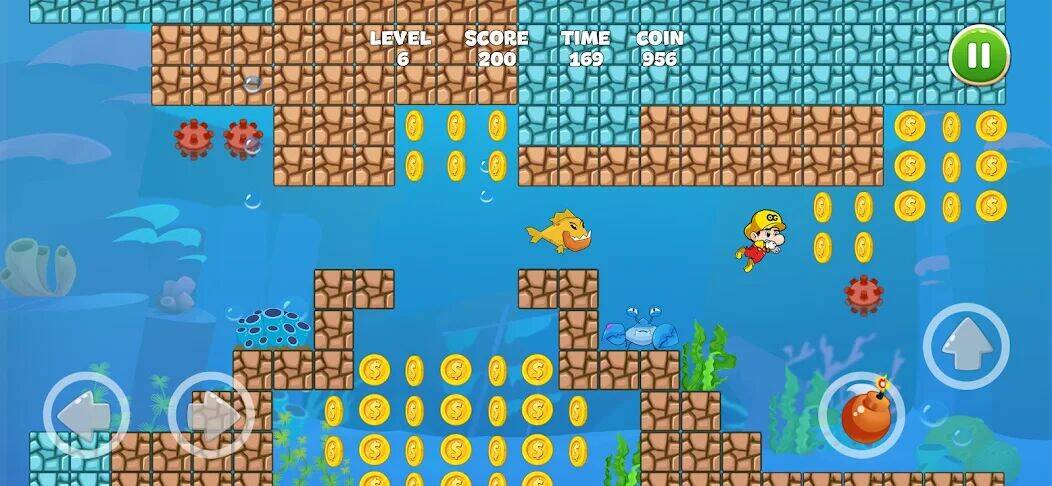 Скачать взломанную Bean's World Super: Run Games [Много монет] MOD apk на Андроид