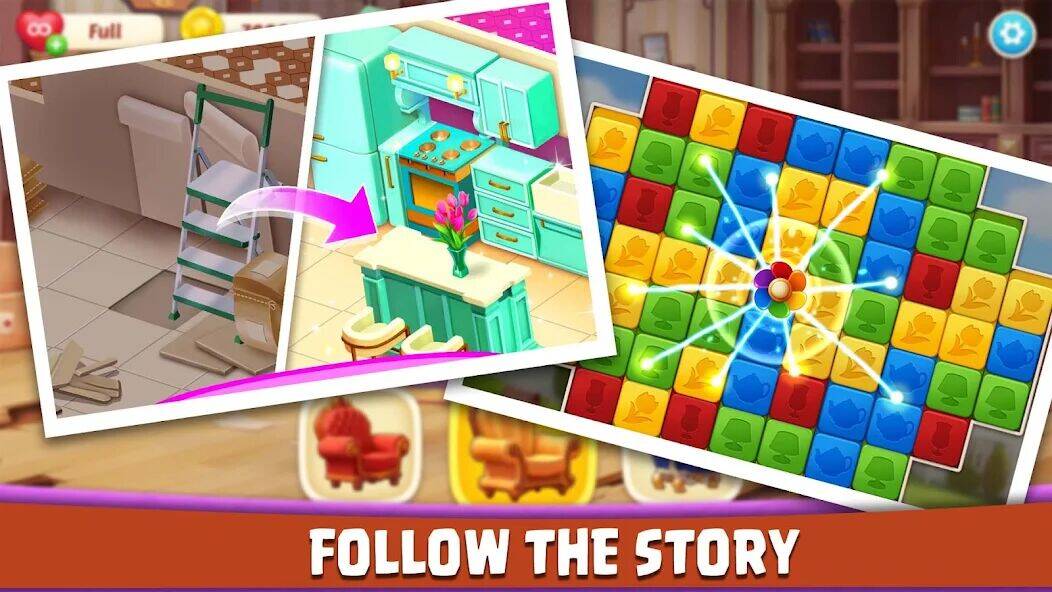 Скачать взломанную House Design: Redecor Makeover [Бесплатные покупки] MOD apk на Андроид