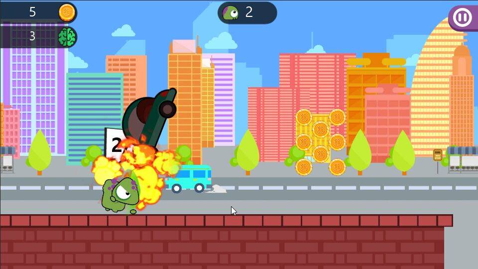 Скачать взломанную Монстр бег: прыгай или умереть [Много денег] MOD apk на Андроид