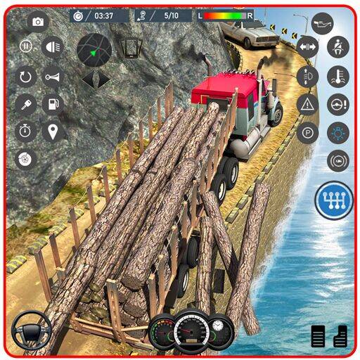 Скачать взломанную Симулятор грузовиков [Много денег] MOD apk на Андроид