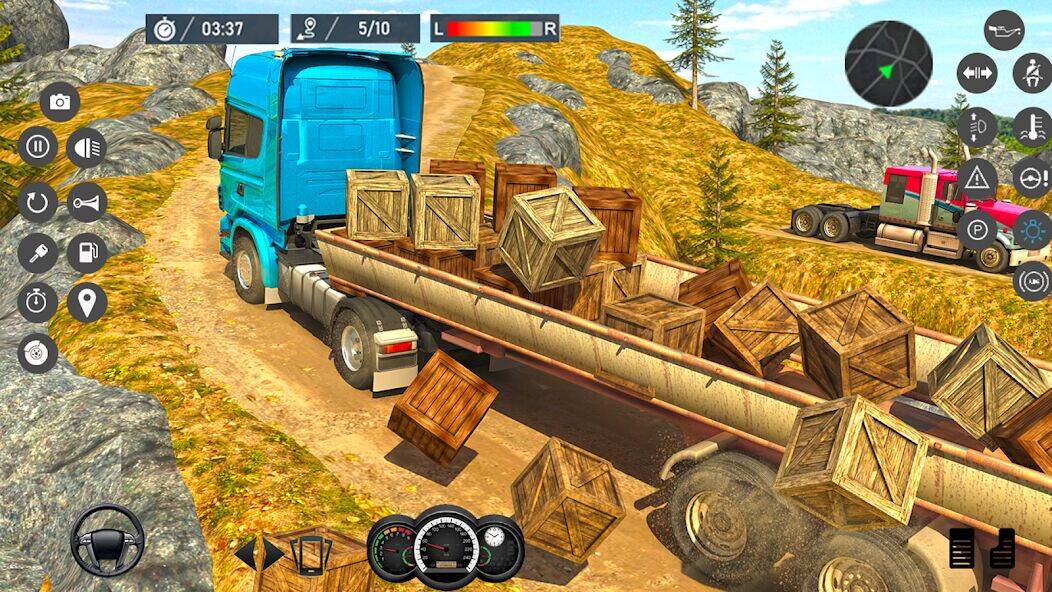 Скачать взломанную Симулятор грузовиков [Много денег] MOD apk на Андроид