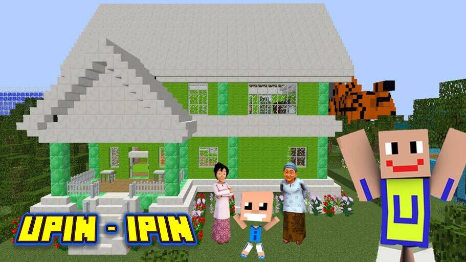 Скачать взломанную LokiCraft Upin Ipin [Много монет] MOD apk на Андроид