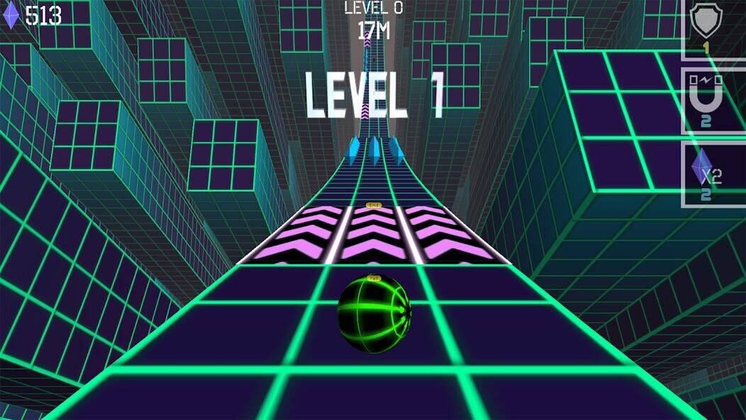 Скачать взломанную Going Balls Alphabet Rolling [Много монет] MOD apk на Андроид
