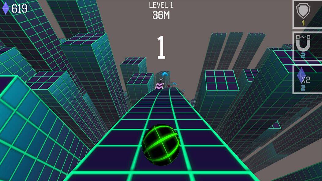 Скачать взломанную Going Balls Alphabet Rolling [Много монет] MOD apk на Андроид
