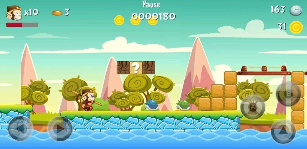 Скачать взломанную Super Monkey Adventure King [Мод меню] MOD apk на Андроид