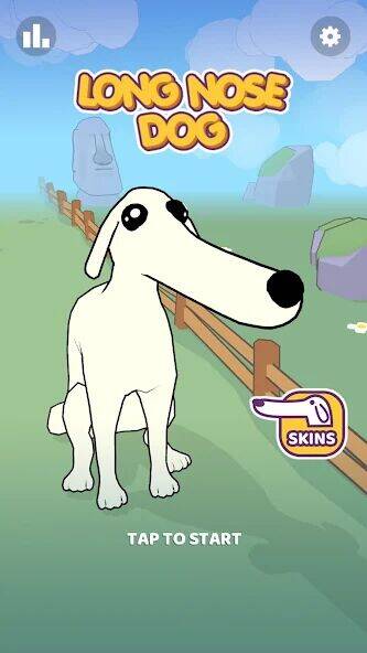Скачать взломанную Long Nose Dog [Много монет] MOD apk на Андроид