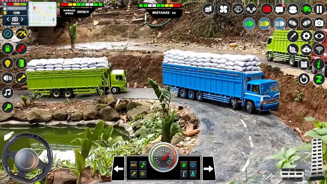 Скачать взломанную Симулятор бегуна по грязи 3D [Много денег] MOD apk на Андроид