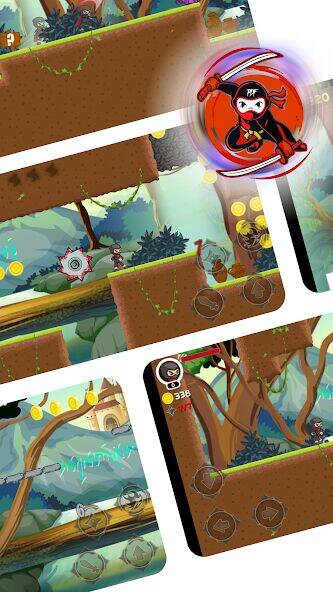 Скачать взломанную Ninja Jumper - Hero PDF [Много денег] MOD apk на Андроид