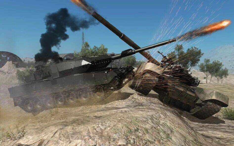 Скачать взломанную Real Tank Battle : War Machine [Много денег] MOD apk на Андроид