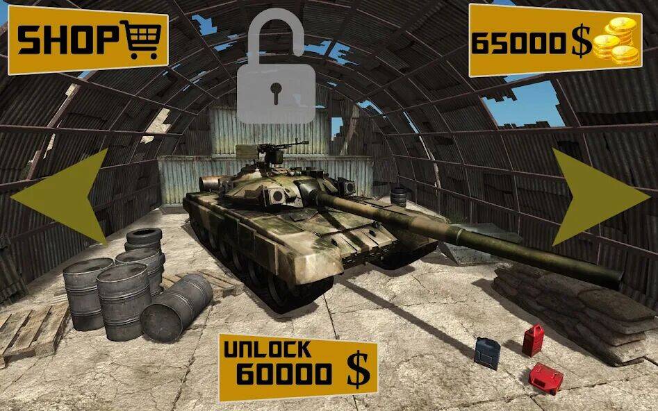 Скачать взломанную Real Tank Battle : War Machine [Много денег] MOD apk на Андроид