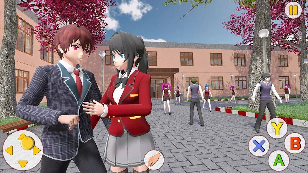 Скачать взломанную Real Girls School Simulator [Мод меню] MOD apk на Андроид