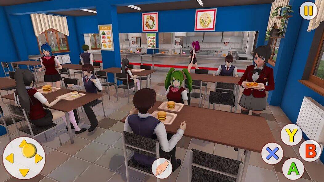 Скачать взломанную Real Girls School Simulator [Мод меню] MOD apk на Андроид