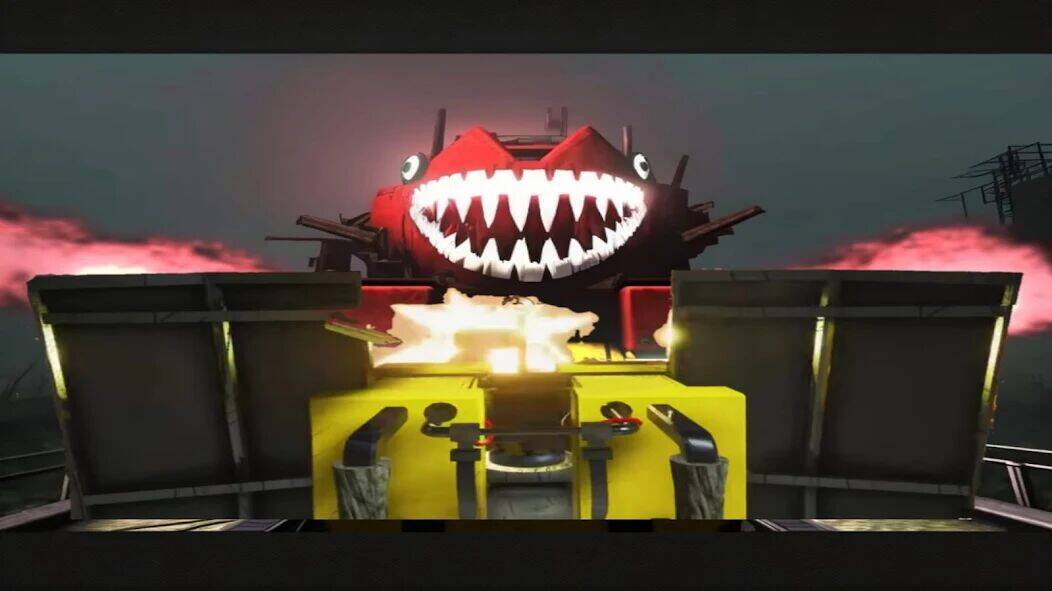 Скачать взломанную Scary Spider Horror Train Game [Много монет] MOD apk на Андроид