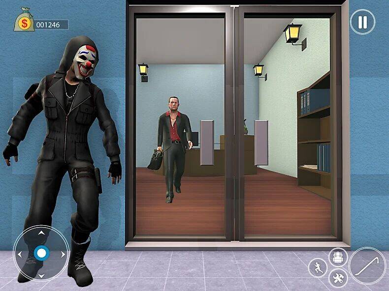 Скачать взломанную Настоящий симулятор вора 3D [Много денег] MOD apk на Андроид