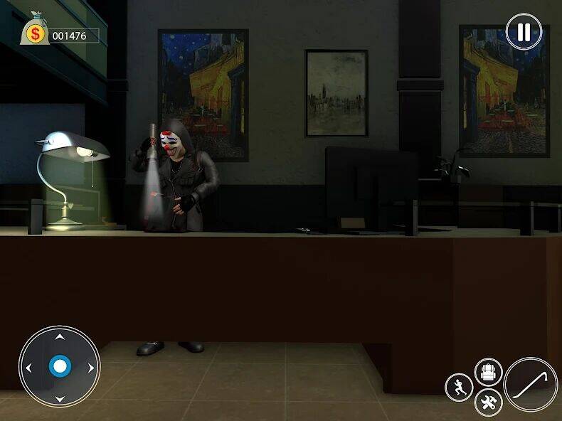 Скачать взломанную Настоящий симулятор вора 3D [Много денег] MOD apk на Андроид