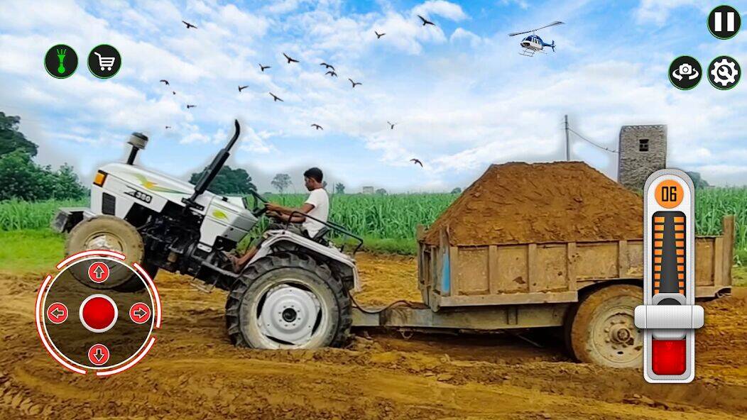 Скачать взломанную Farming Games: Tractor Farmer [Много монет] MOD apk на Андроид