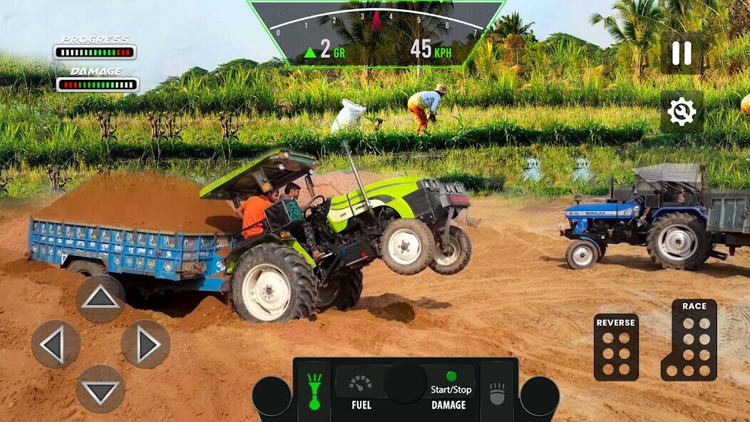 Скачать взломанную Farming Games: Tractor Farmer [Много монет] MOD apk на Андроид