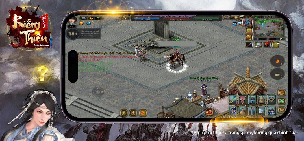 Скачать взломанную Kiếm Thiên Mobile [Много монет] MOD apk на Андроид