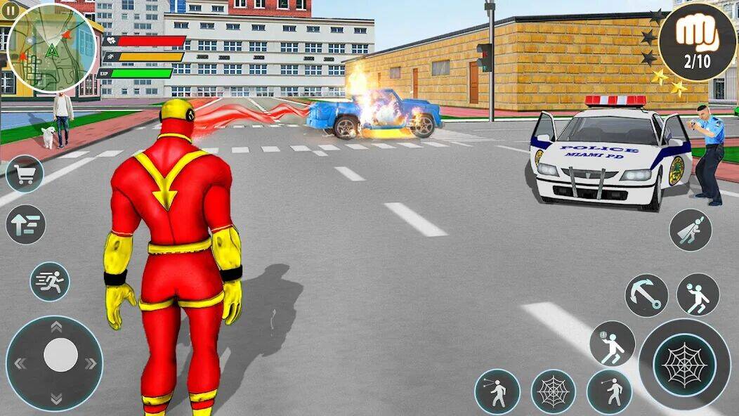 Скачать взломанную паук веревочный герой 3d [Бесплатные покупки] MOD apk на Андроид