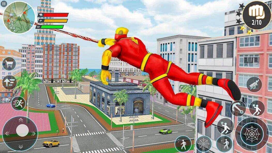 Скачать взломанную паук веревочный герой 3d [Бесплатные покупки] MOD apk на Андроид