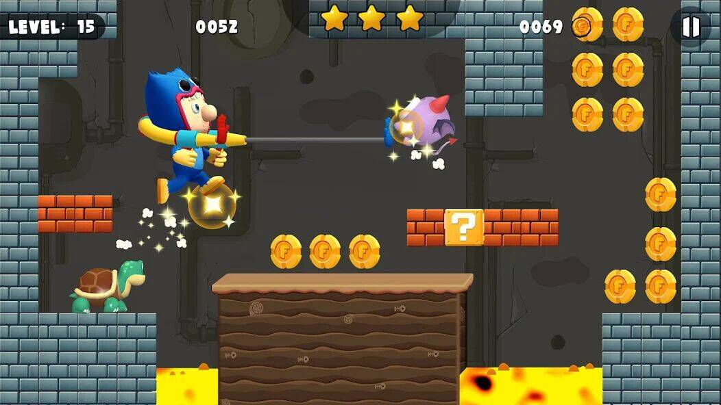 Скачать взломанную Мир Боба Приключения 3D [Мод меню] MOD apk на Андроид