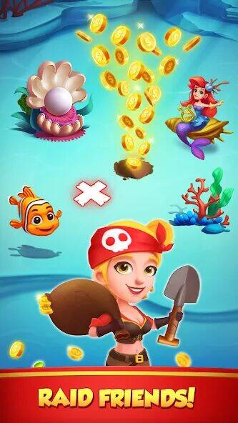 Скачать взломанную Coin Rush - Pirate Run [Много монет] MOD apk на Андроид