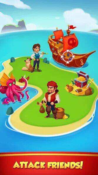 Скачать взломанную Coin Rush - Pirate Run [Много монет] MOD apk на Андроид