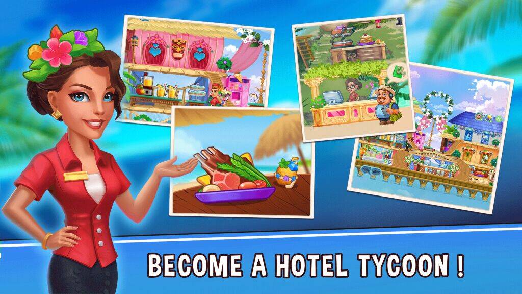 Скачать взломанную Hotel Empire Fever [Мод меню] MOD apk на Андроид