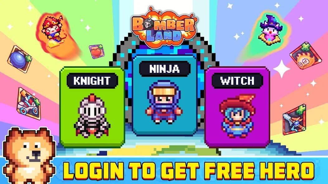 Скачать взломанную Bomber Land [Мод меню] MOD apk на Андроид