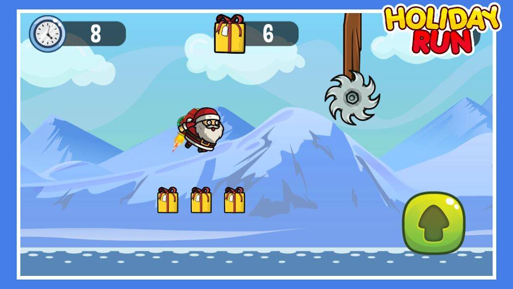 Скачать взломанную Holiday Run  [Бесплатные покупки] MOD apk на Андроид