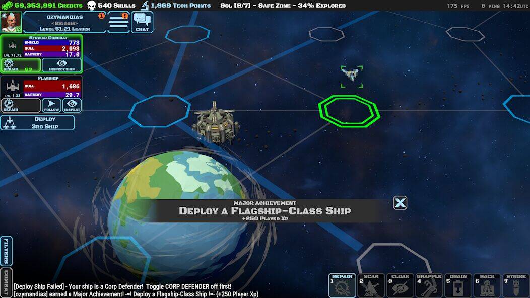 Скачать взломанную The Infinite Black 2 [Много денег] MOD apk на Андроид