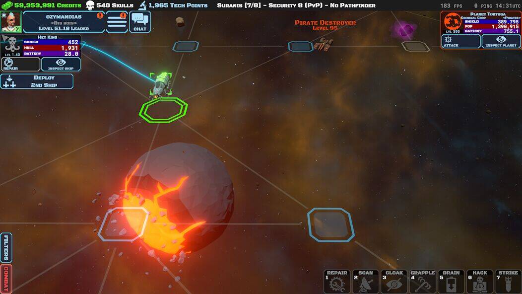 Скачать взломанную The Infinite Black 2 [Много денег] MOD apk на Андроид