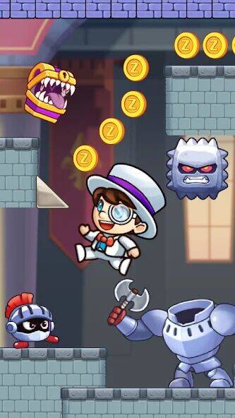 Скачать взломанную Super Matteo Adventure [Много денег] MOD apk на Андроид
