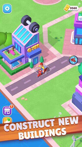 Скачать взломанную Town Mess: бизнес-приключение [Мод меню] MOD apk на Андроид