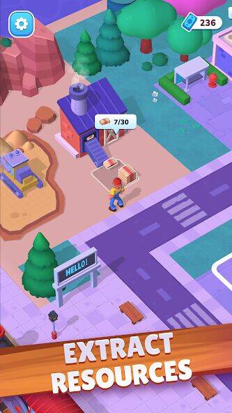 Скачать взломанную Town Mess: бизнес-приключение [Мод меню] MOD apk на Андроид