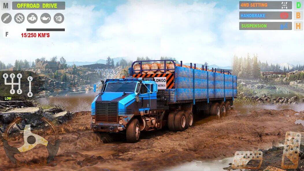 Скачать взломанную русский грязевой грузовик [Бесплатные покупки] MOD apk на Андроид