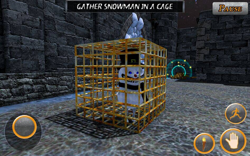 Скачать взломанную Evil Scary Snowman Games 3d [Мод меню] MOD apk на Андроид