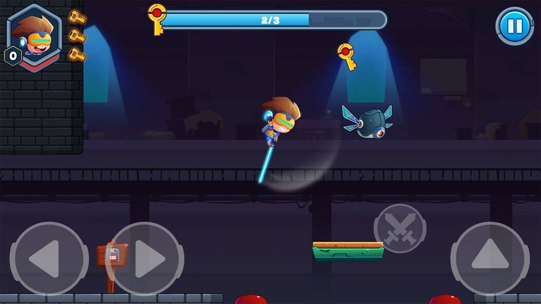 Скачать взломанную Swordman - Action Platformer [Много монет] MOD apk на Андроид