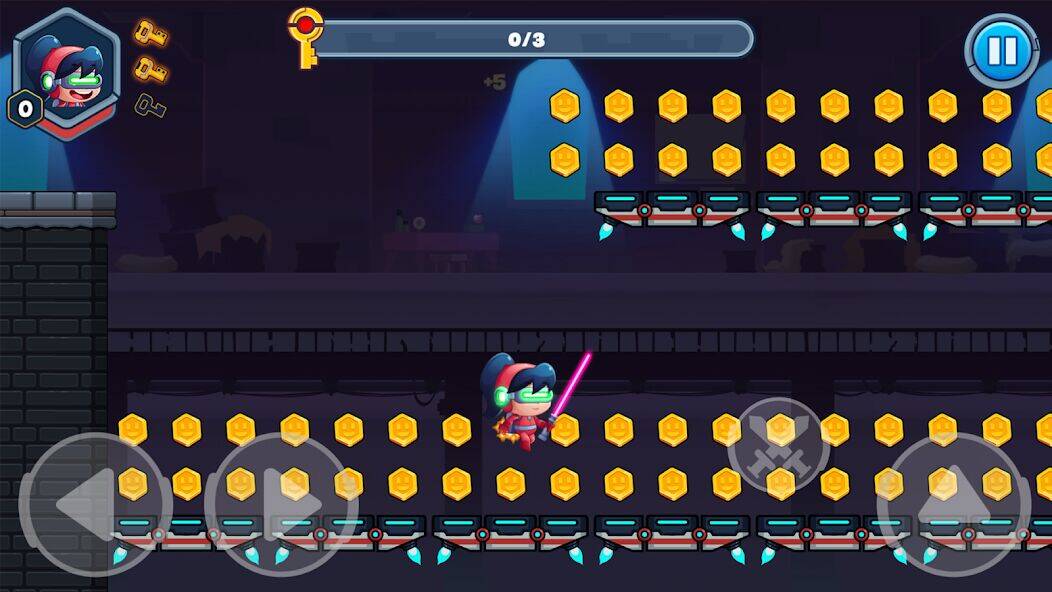 Скачать взломанную Swordman - Action Platformer [Много монет] MOD apk на Андроид