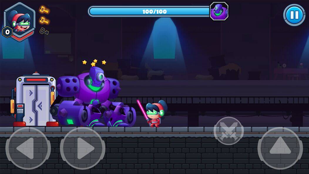 Скачать взломанную Swordman - Action Platformer [Много монет] MOD apk на Андроид