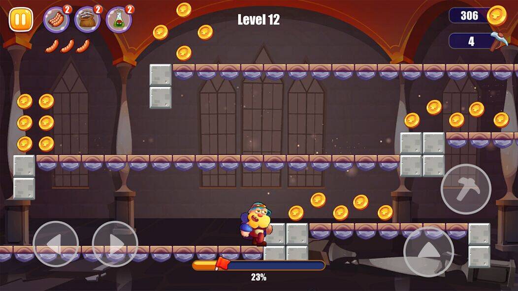 Скачать взломанную Miner's World: Super Run Game [Много денег] MOD apk на Андроид