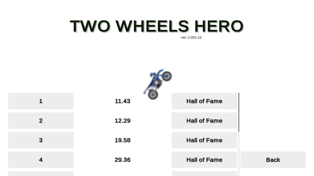 Скачать взломанную Two Wheels Hero [Мод меню] MOD apk на Андроид