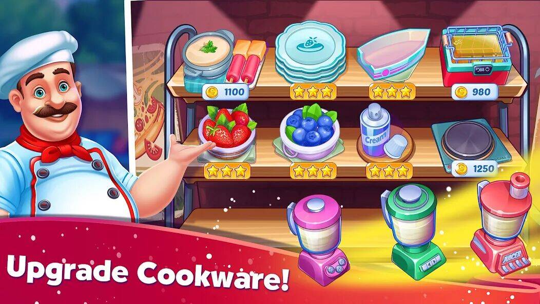 Скачать взломанную American Cooking Star [Бесплатные покупки] MOD apk на Андроид