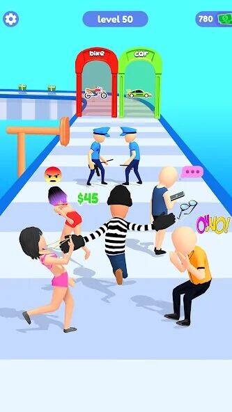 Скачать взломанную урвать и Бегать 3д [Мод меню] MOD apk на Андроид
