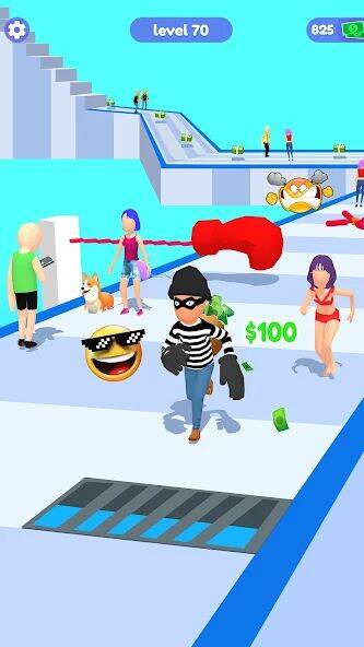 Скачать взломанную урвать и Бегать 3д [Мод меню] MOD apk на Андроид
